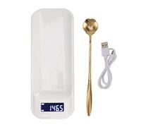 Balance alimentaire, balance alimentaire pour cuisine, balance de cuisine numérique 500g/0.1g balances à café rechargeables pour aliments, petite balance avec écran LCD, cuillère