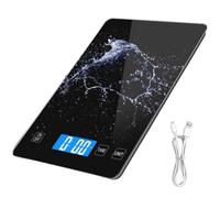 Balance Alimentaire Numérique,Pèse-Aliment Compact pour Cuisson et Pâtisserie | Écran Tactile Intelligent pour Gestion Nutritionnelle en Cuisine