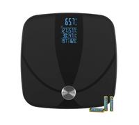 Balance Analyseur Numérique ¿ Balance Intelligente,Affichage Multi-Lecture,180 Kg/395Lbs,17 Indicateurs Corporels,Poids Corporel,Graisse,Eau,Masse Musculaire,Masse Osseuse,Imc,Bmr