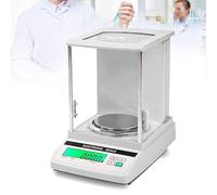 Balance analytique de laboratoire, capacité de 220 g, précision de 0,0001 g, électronique numérique avec écran LCD, étalonnage automatique, conversion de 7 unités pour laboratoire et industrie