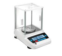 Balance analytique Haute précision 0,001 g, 1 mg Précision Digital Electronic Lab Scale Round Tray avec étalonnage 300g / 500g Pharmacie/Bijouterie(CP 303)