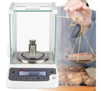 Balance analytique Haute précision, précision de 0,1 MG, capacité de 120 g/220 g pour laboratoires de Chimie, Analyses de Bijoux et Recherche Scientifique ()