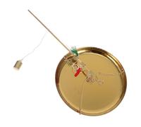 Balance Ancienne à Levier Chinoise 250g Cuivre et Médecine Traditionnelle | Design Compact et Portable, Mécanisme Classique à Tige, Usage pour Herbes, Épices et Bijoux