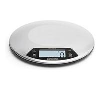 Brabantia Balance de cuisine numérique ronde 480560 – acier inoxydable satiné