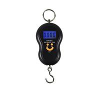 Balance Bagage Balance De Pêche Balance Peson Electronique Pour Pêche, Pese Valise, Voyage, Usage Domestique, Noir