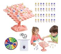 Balance Board Game - Astronaut Balance Tree Educational Toys | 17x5.5x12cm Math Game Toys for | Skill Building Children's Desktop Games, Math Enhancing Board and Accessories for Boys, Girls 3+