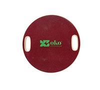 Balance board OKO en BOIS - Rouge/bordeaux - Nouvelle gamme fitness durable ! Produit éco-responsable !