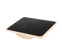 Balance Board, Planche d'équilibre En Bois, Planche à Bascule, Planche De Thérapie, planche d'équilibrage pour sous le bureau Pour Gym Fitness Réhabilitation Yoga Pilates Physiothérapie Exercice