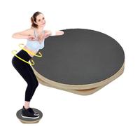 Balance Board - Wood Core Taist Twister - Grande taille Twist - Balance Twist Board Core Watt Liste d'attente, Sculpteur abdominal Toning Body