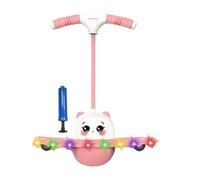 Balance Bouncing Ball - Balance Jumping Ball With Handle | Kids Bouncing Toy For Adults Teens | Glow Bouncy Balls Trainer For Indoor Outdoor Play Backyard Playground Gym Fitness