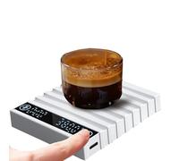 Balance Café, 2 Kg 0.1 G Balance de Cuisine Numérique Portable, Mesureur avec Minuterie pour Maison Bureau Voyage Camping Cuisine Quotidienne