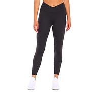 Balance Collection Womens Legging Taille Haute croisé, Noir, Taille M