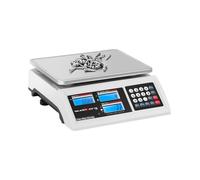 Steinberg Systems Balance Compteuse De Comptage Industrielle Professionnelle Inventaire SBS-ZW-1502 (1 g à 15 kg, ±0,2 g, Écran LCD, Plateau 22,8x28 cm, ABS/Inox, Autonomie 80h)