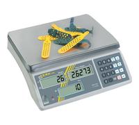 Kern CXB 6K0.5 Balance de comptage Plage de pesée (max.) 6 kg Lisibilité 0.5 g sur secteur, à batterie argent