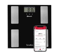Terraillon Pèse-personne connecté Smart Connect Bluetooth 160 kg 100 g Noir