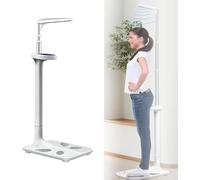 Balance connectée avec impédancemètre et analyseur de composition corporelle, pè-personne numérique avec mesure de la taille, 5 modes, la maison, lécole et la salle de sport.