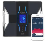 Tanita Analyseur de composition corporelle RD-953 Noir, connecté Bluetooth My TANITA Healthcare App