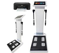Balance connectée pour le poids corporel, la graisse corporelle, l'analyseur d'IMC, le moniteur de santé, le pourcentage de graisse, le moniteur de composition corporelle tactile HD de 10,1 pouces,