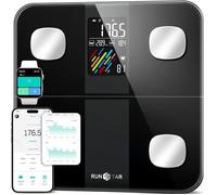 Balance connectée - TWINBIRD - RunSTAR - Écran VA - 15 mesures - 400 lb - Noir