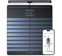Balance connectée - Withings - Body Scan - Noir - 180 kg - Mesure de poids et santé avancée