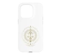 Balance Constellation Zodiaque Horoscope étoiles Balance Coque pour iPhone 15 Pro