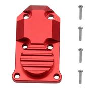 Balance contrepoids en Laiton Poids Diff Couvre-Couverture Compatible avec 1 à 24 échelles SCX24 90081 Portal d'essieu Pièces de Mise à Niveau pour Les Voitures Crawler RC(Red)
