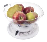 Balance cuisine mécanique 3 kg avec bol amovible design classique