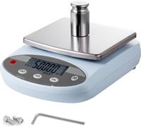 Balance d'analyse Balance de laboratoire 3000g x 0,01g - Balance électronique avec 13 réglages de pesée - Mesure précise pour le laboratoire et l'industrie