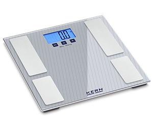 Balance d'analyse corporelle design [Kern MFB 150K100] pour la détermination du poids, de la masse graisseuse, de la masse d'eau …, Portée [Max]: 182 kg, Lecture [d]: 100 g