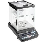 Balance danalyse Kern ABP 200-5DAM Plage de pesée (max.) 220 g Lisibilité 0.00001 g, 0.0001 g sur bloc dalimentation noir, argent