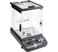 Balance danalyse Kern ABP 300-4AM Plage de pesée (max.) 320 g Lisibilité 0.0001 g sur bloc dalimentation noir, argent