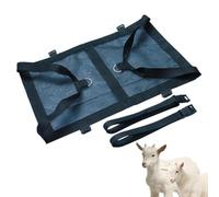 Balance de bétail, Sangle de pesée Robuste pour Mollet, hamac pour Chien de 61 x 40,6 cm pour Couper Les Ongles, 2 Bandages de Sabots en Forme de D, Utilisation pour Les Petits Animaux, Maille