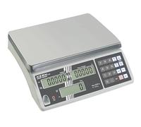 Balance de comptage Kern CXB 15K1 Plage de pesée (max.) 15 kg Lisibilité 1 g sur secteur, à batterie argent