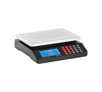 Balance de contrôle - 30 kg / 1 g - 21,5 x 17,5 cm - double écran LCD | Steinberg Systems