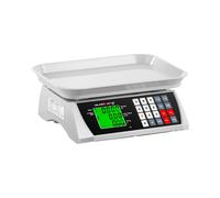 Balance de contrôle - 30 kg / 1 g - 28,8 x 21,8 cm - 2 écrans LCD | Steinberg Systems