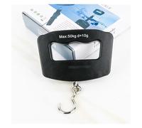 Balance de Cuisine, 50kg/10g Digital Luggage Scale With Backlight Portable Electronic Scale Weight Balance Travel Hanging Steelyard Hook Scale(Hook style)