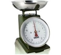 OGO Living Balance mécanique de cuisine acier inoxydable kaki 5 kg graduation 20 g 7915023