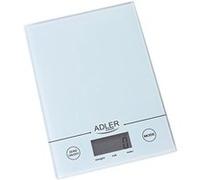 Balance de cuisine adler ad 3138 blanche - charge max 1kg - précision 1g - ecran lcd