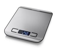 Balance de cuisine Arendo numérique jusqu'à 5 kg, balance de précision, balance alimentaire numérique en acier inoxydable, précision de mesure 1g, arrêt automatique, fonction tare, écran LED blanc
