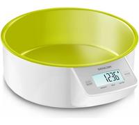 Balance de Cuisine avec Bol Amovible Pratique, Vert