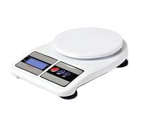Balance de cuisine - AVIZAR - 10 kg - Rechargeable USB - Écran LED - Blanc