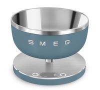 Smeg KSC01SBMWW escabeaux de cuisine Vert clair, Acier inoxydable Comptoir Rond Balance de ménage électronique