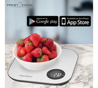 Balance de cuisine Bluetooth ProfiCook KW 1158