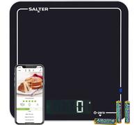 Balance de cuisine Bluetooth Salter - Capacité 10 kg - Fonction tare - Mesure des liquides - Connexion via l'application Salter Health