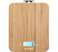 Balance de cuisine digitale - Bambou - 15kg Horloge Timer Bambou Design max. 15kg avec crochet de suspension