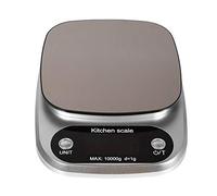 Balance De Cuisine Échelle De Nourriture Kitchen Scale Numérique Multifonction En Acier Inoxydable Cristaux Liquides Avec Gamme De Précision Élevée De 1g / 0.035oz À 10kg 21 * 15,5 * 3cm