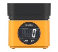 TERRAILLON - BA22 Mythique Jaune - Balance de cuisine électronique - Design iconique - Bol intégré 0.7L - Grand écran LCD - Affichage XXL des chiffres - Fonction Tare