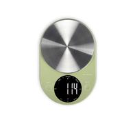 LIVOO Balance de cuisine DOM493M – Max. 5 kg, 4 unités, touches sensitives, LCD rétroéclairé – Matcha