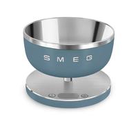 Smeg KSC01SBMWW escabeaux de cuisine Vert clair, Acier inoxydable Comptoir Rond Balance de ménage électronique