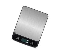 Balance De Cuisine En Acier Inoxydable Avec Contrôle Intelligent Mesure Précise 1 G Option 5 Kg/10 Kg Adaptée À La Cuisson En Matériau ABS Balance De Cuisine Pour Herbes